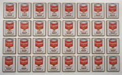 32 Campbell's Soup Cans by Warhol 32 Campbell's Soup Cans by Warhol