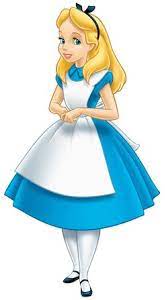 Alice in book Alice in Wonderland