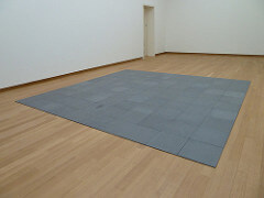 Carl Andre
144 Lead Square, 1969
Lead, 144 units
Overall 3/8 Carl Andre
144 Lead Square, 1969
Lead, 144 units
Overall 3/8