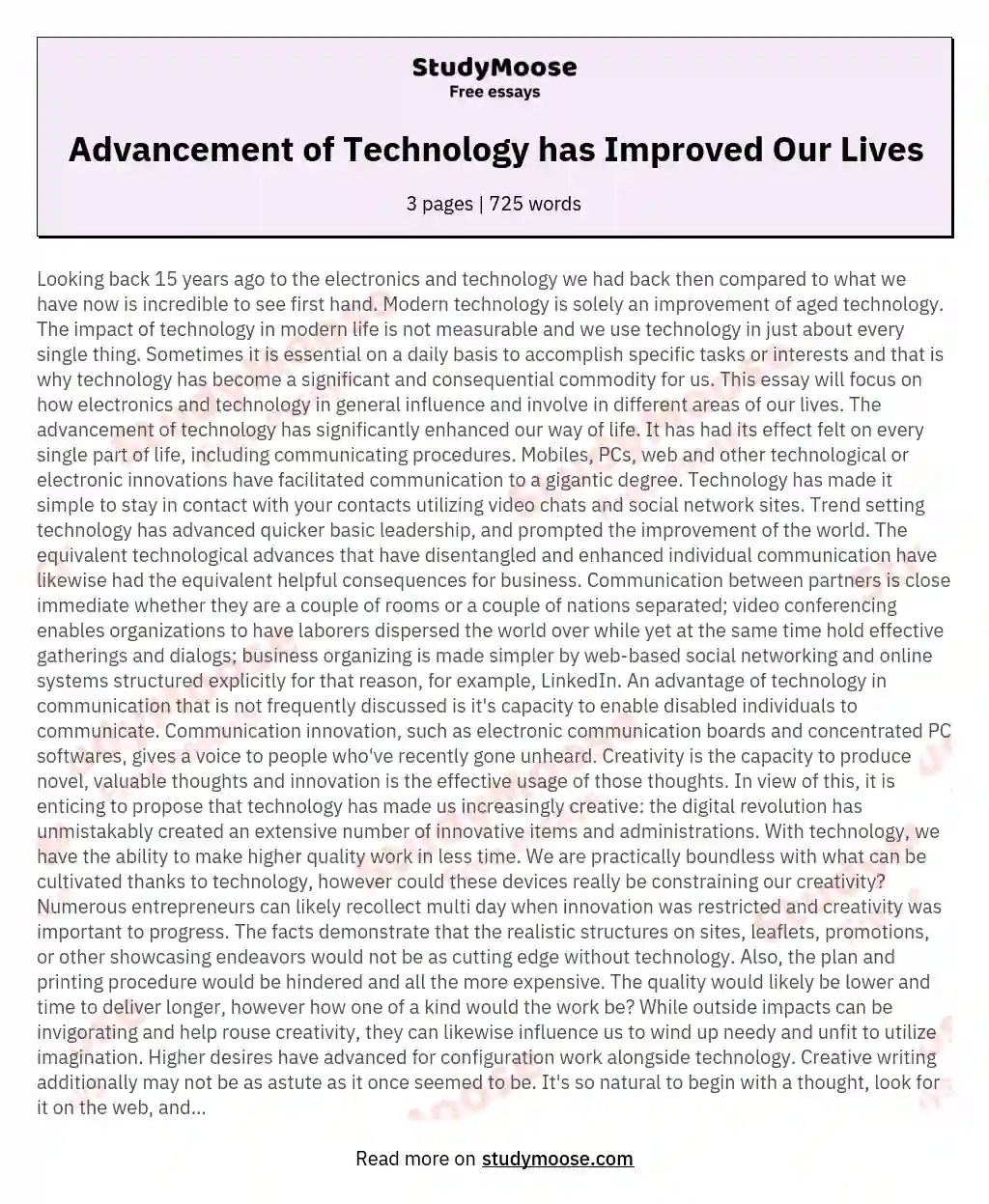  Speech On How Technology Has Changed Our Lives Top 12 Examples How 