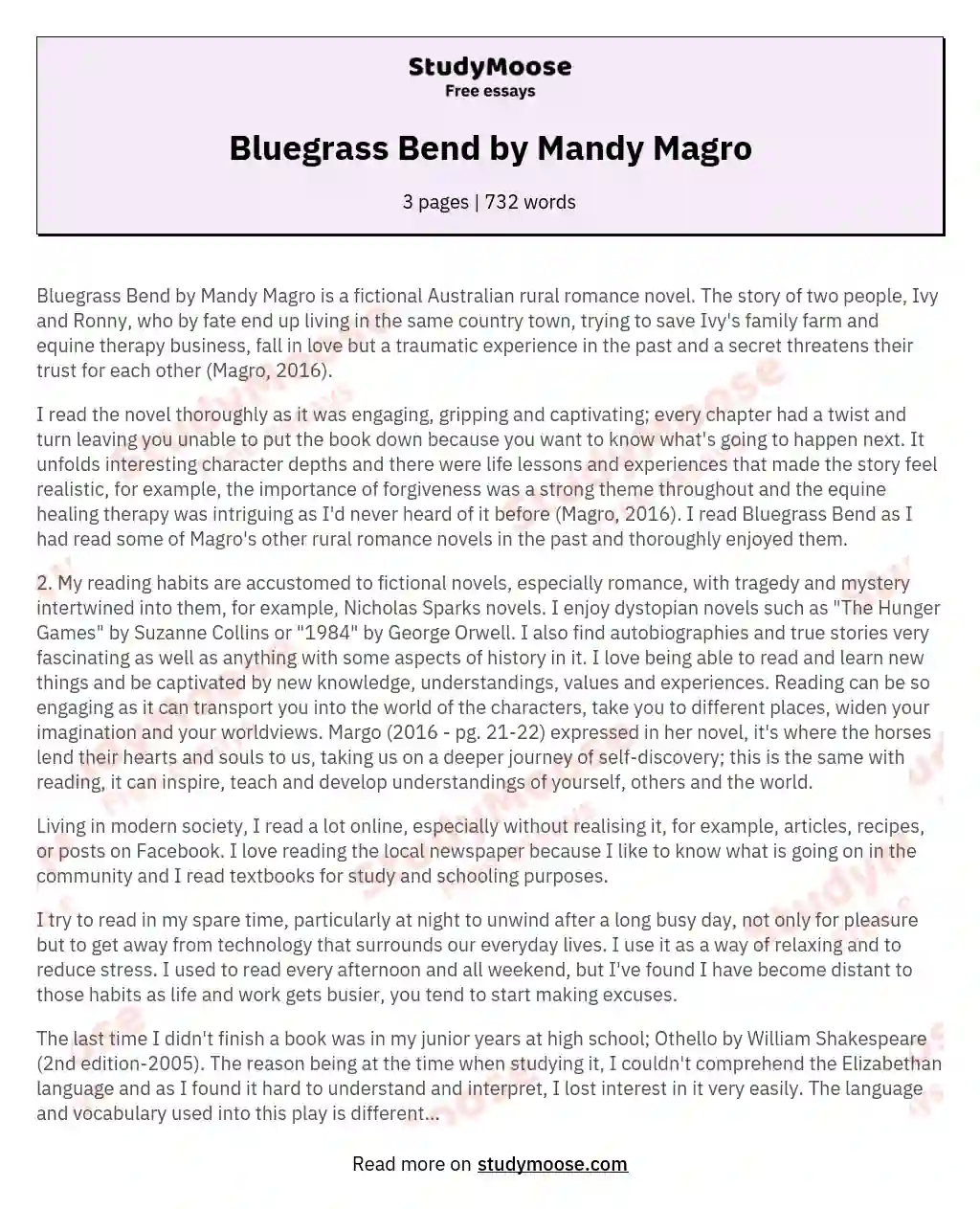 Bluegrass Bend by Mandy Magro