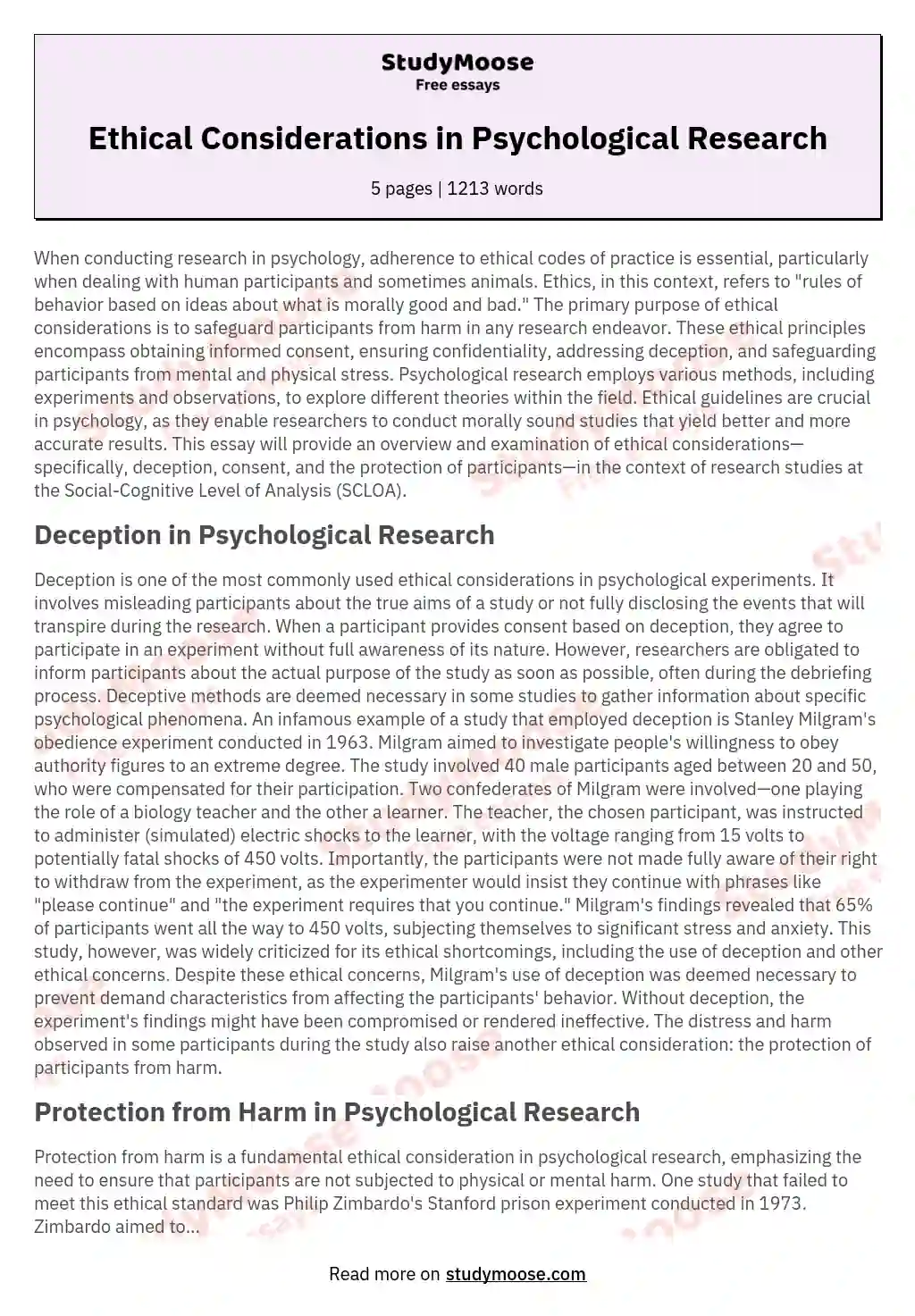 ethical-considerations-in-psychological-research-free-essay-example