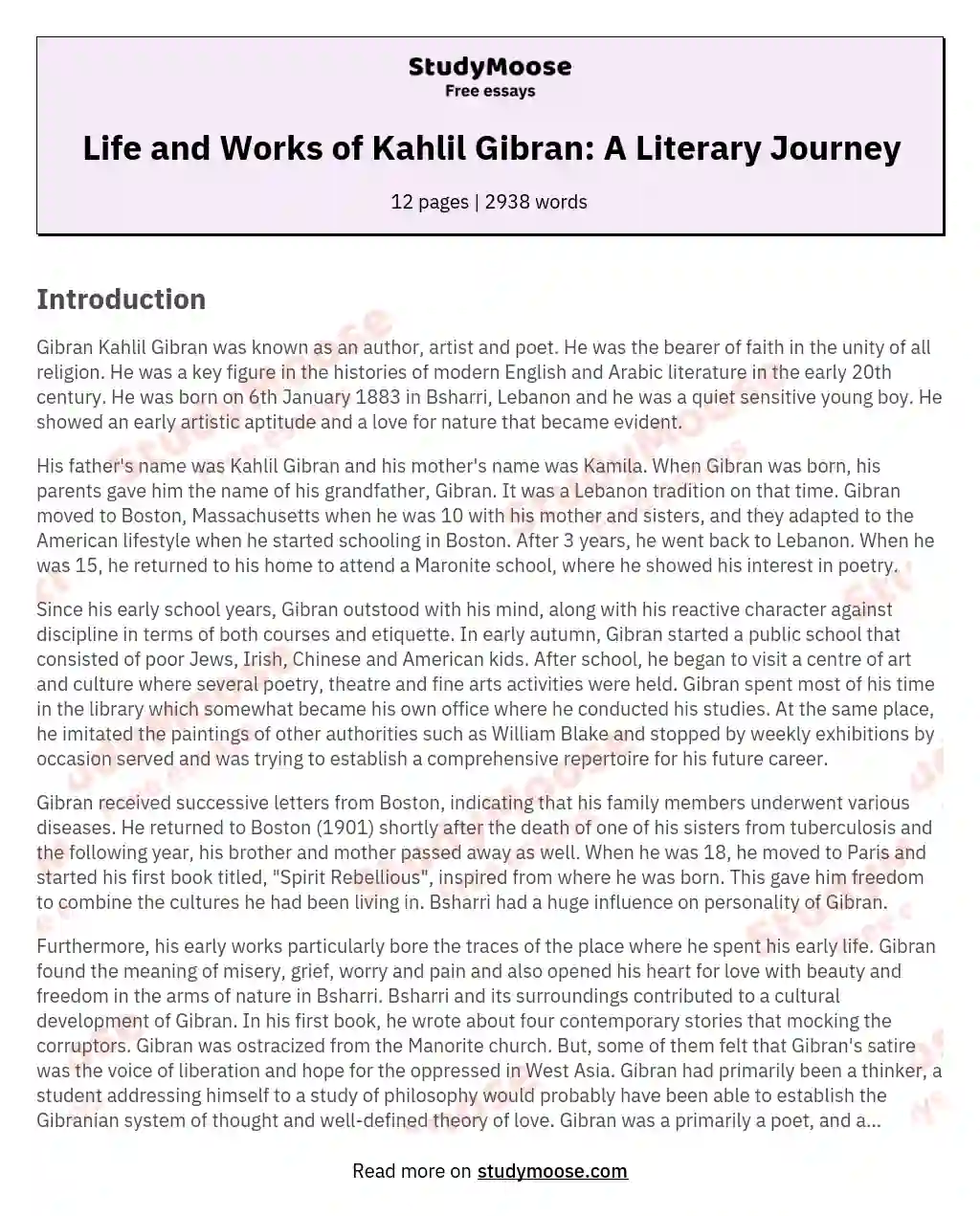 the-prophet-kahlil-gibran-book-review