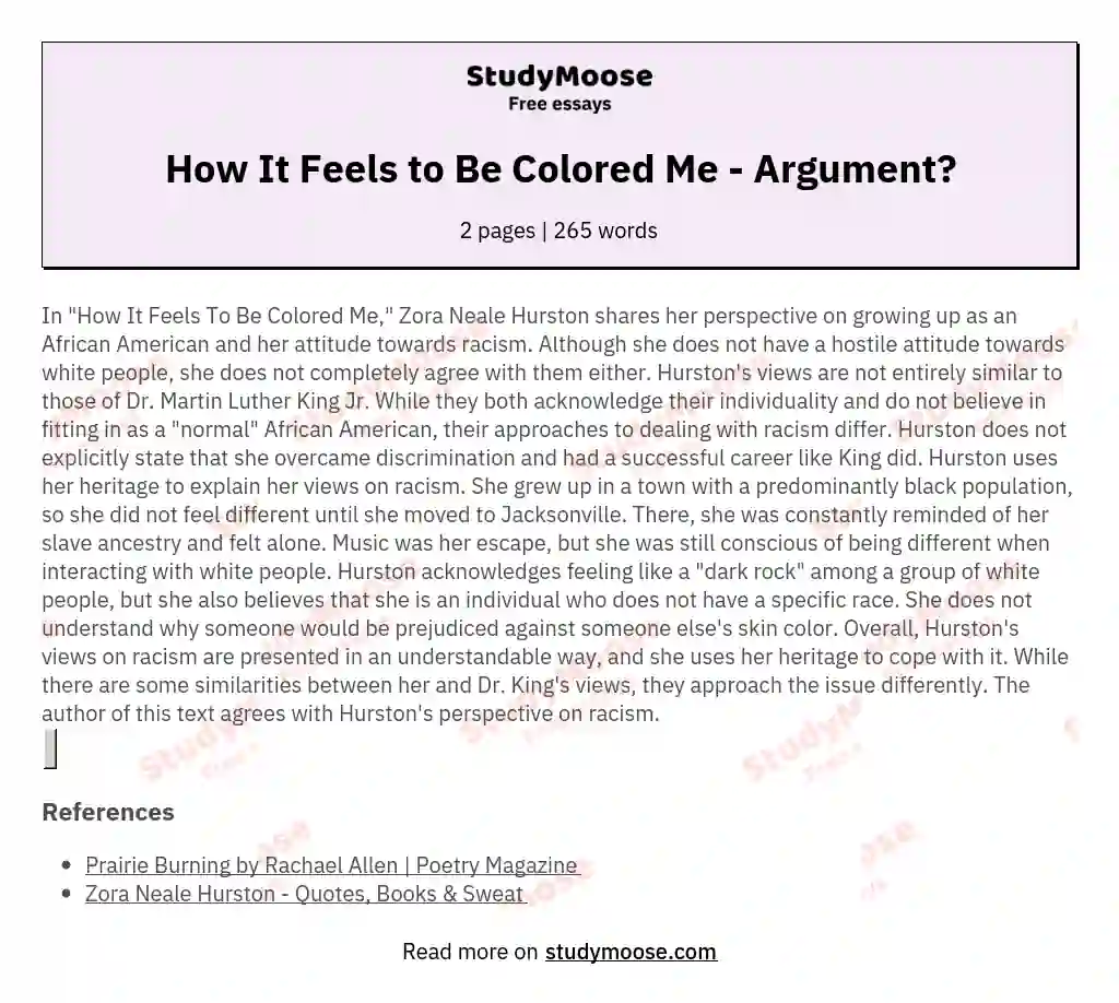 how-it-feels-to-be-colored-me-argument-free-essay-example