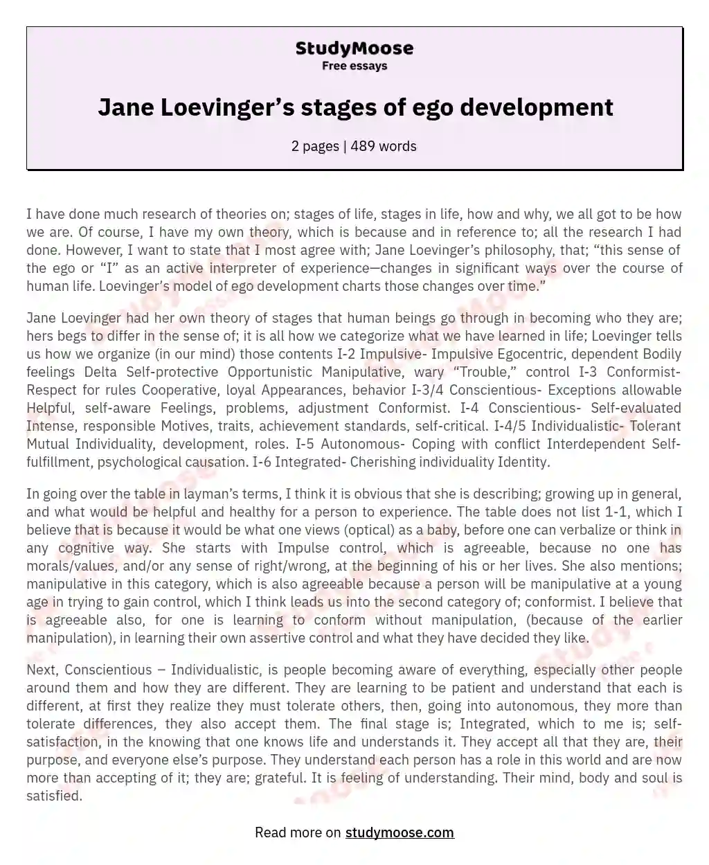 jane-loevinger-s-stages-of-ego-development-free-essay-example