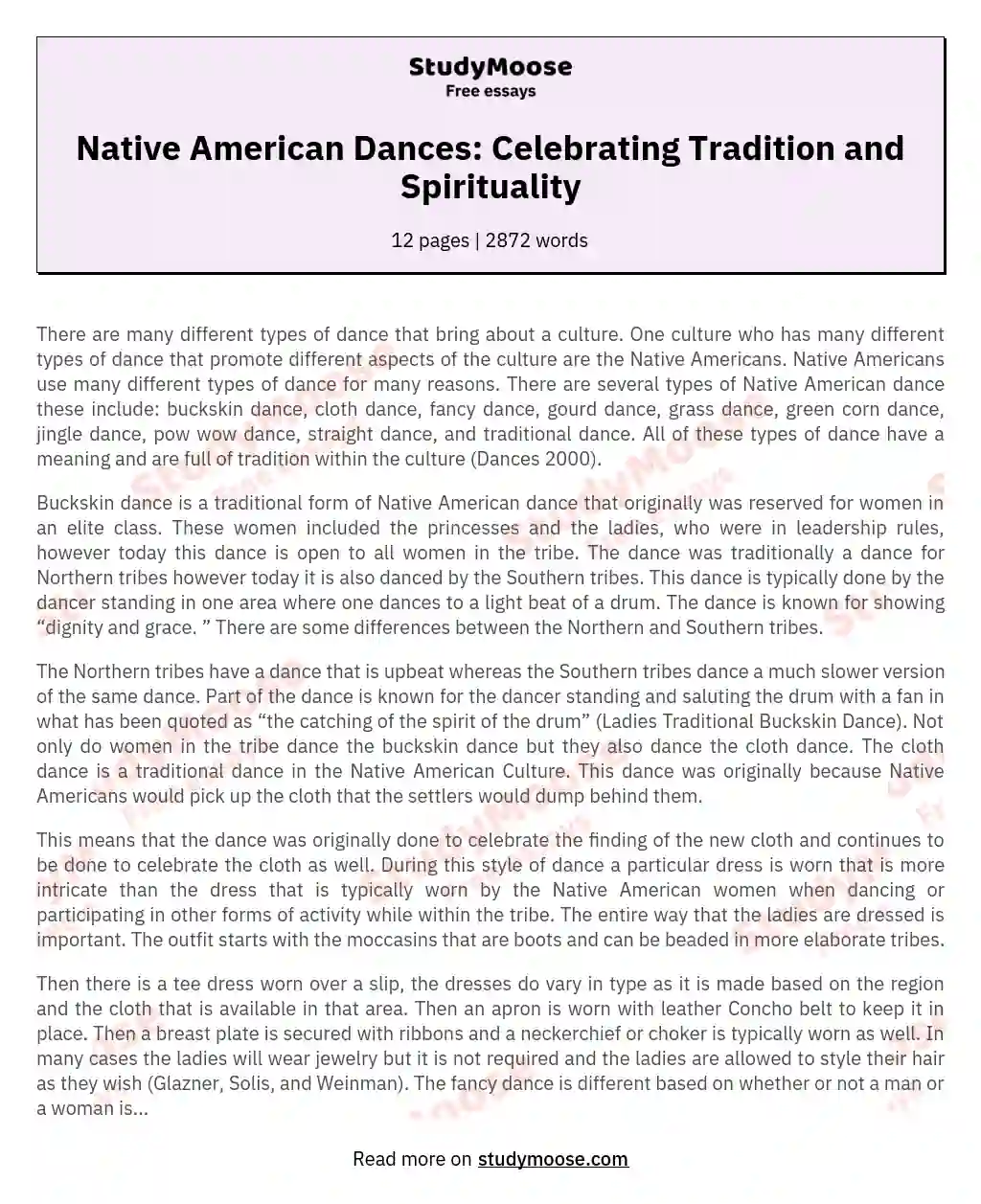 Native American Dances: Celebrating Tradition and Spirituality