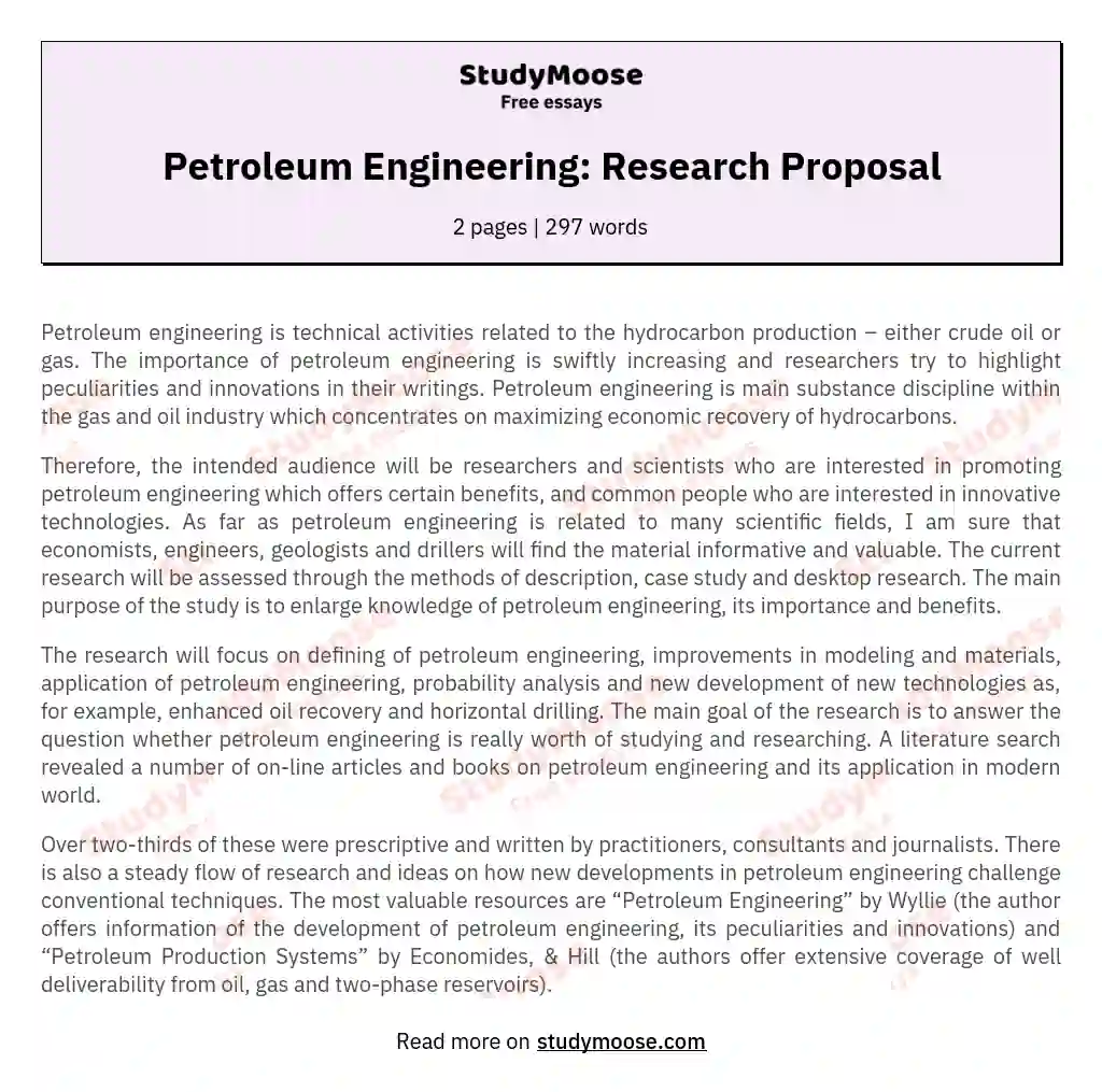 master thesis petroleum engineering