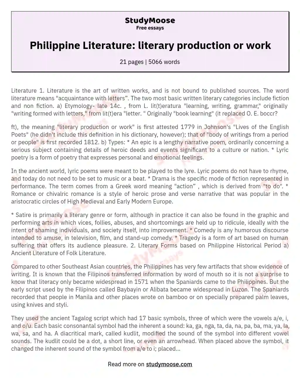 filipino essayist and their essays