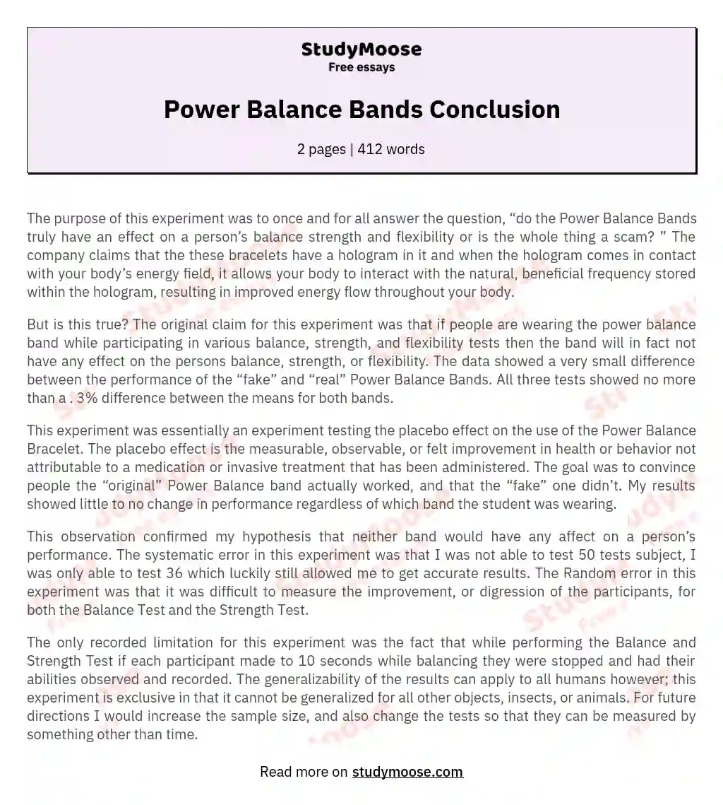 balance of power essay
