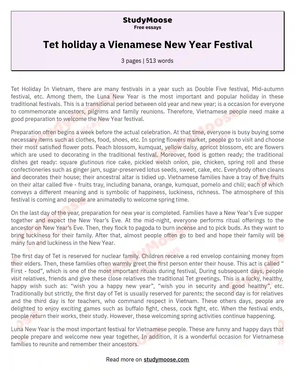 Tet holiday a Vienamese New Year Festival