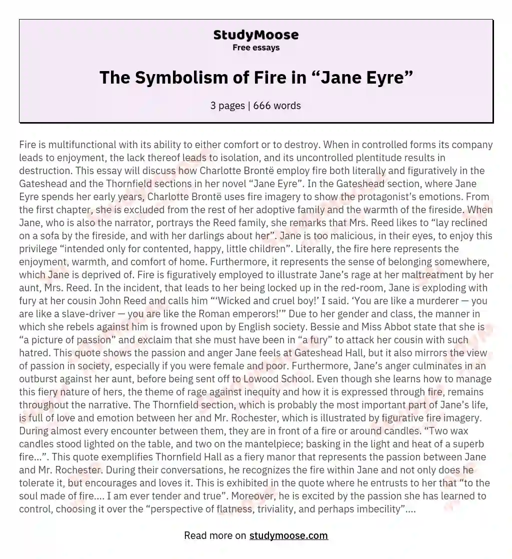 conclusion of jane eyre