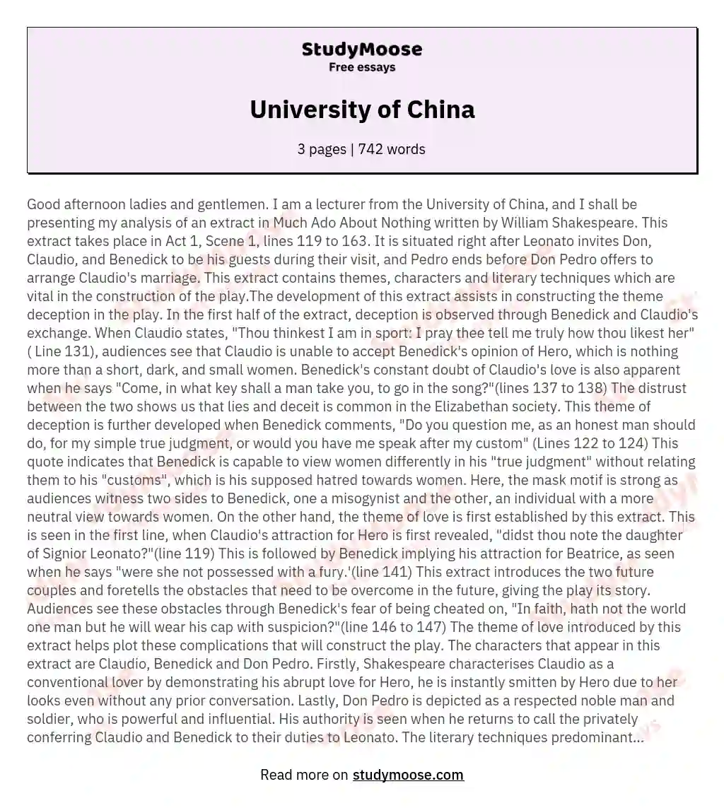 University of China