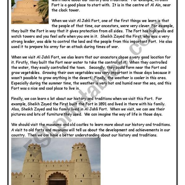 A Historical Place I Visit Essay Examples