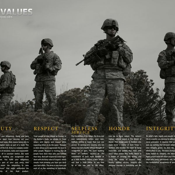 Army Values Essay Examples