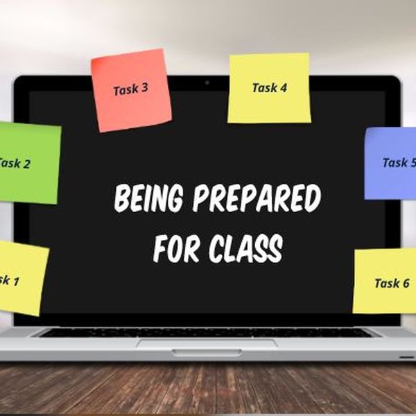 Being Prepared For Class Essay Examples