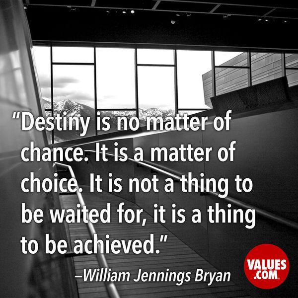 Destiny Chance Or Choice Essay Examples