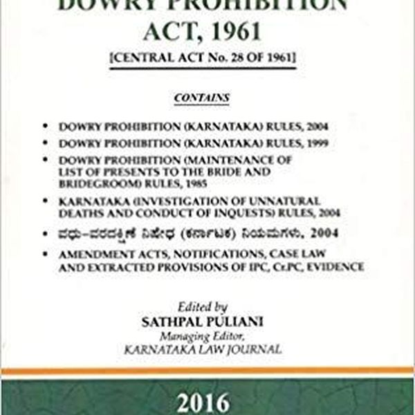 Dowry Prohibition Act 1961 Essay Examples