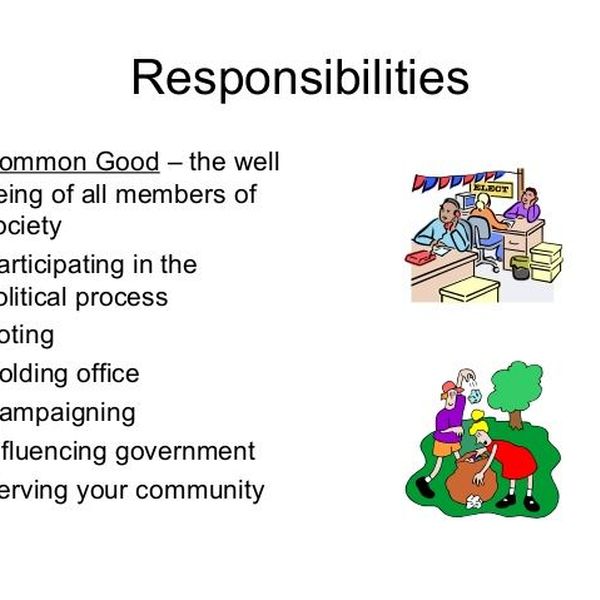 Duties Of A Responsible Citizen Essay Examples