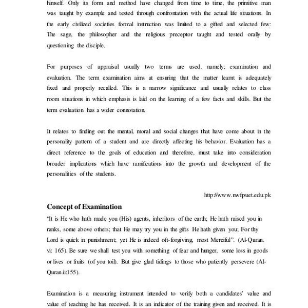 Examination System In Pakistan Essay Examples