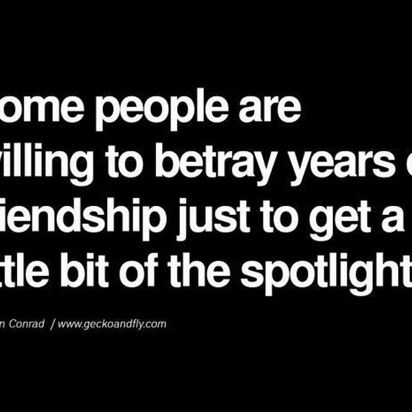 Friend Betrayal Essay Examples
