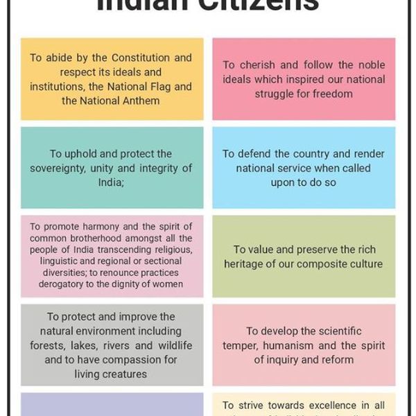 Fundamental Duties Of A Citizen Essay Examples