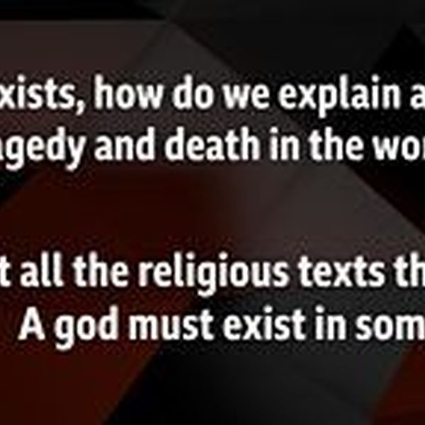 God Exist Essay Examples