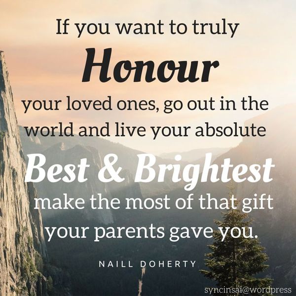 Honour Your Parents Essay Examples