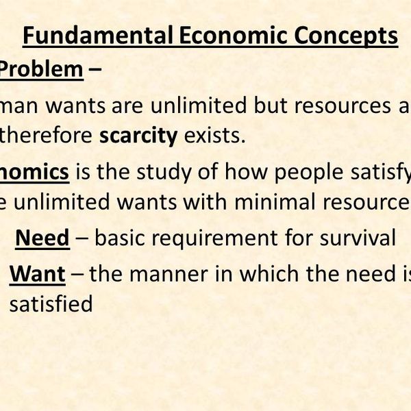 Human Wants Are Unlimited Essay Examples