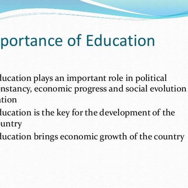 Importance Of Education In Pakistan Essay Examples