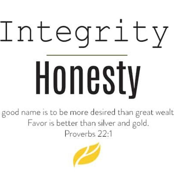 Integrity And Honesty Essay Examples