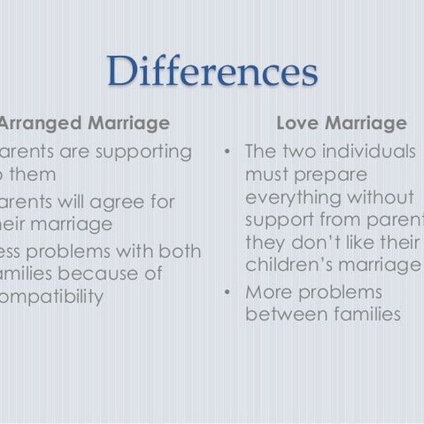 Love Marriage Or Arrange Marriage Essay Examples. 