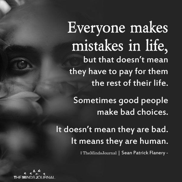 Mistakes In Life Essay Examples