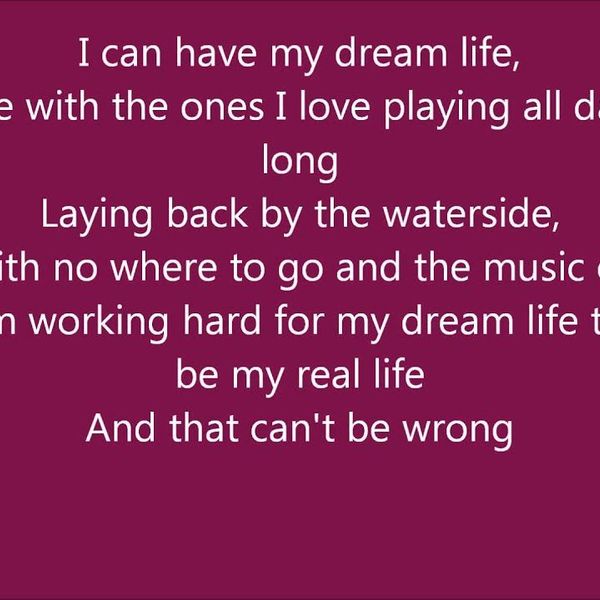 My Dream In Life Essay Examples