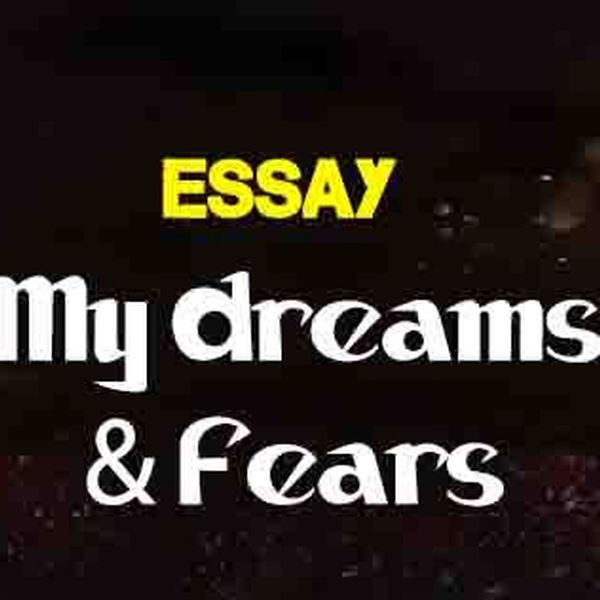 My Dreams And Fears Essay Examples