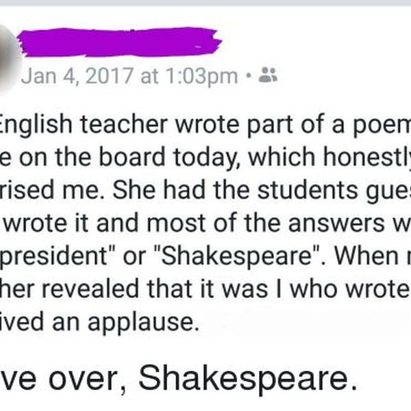 My English Teacher Essay Examples