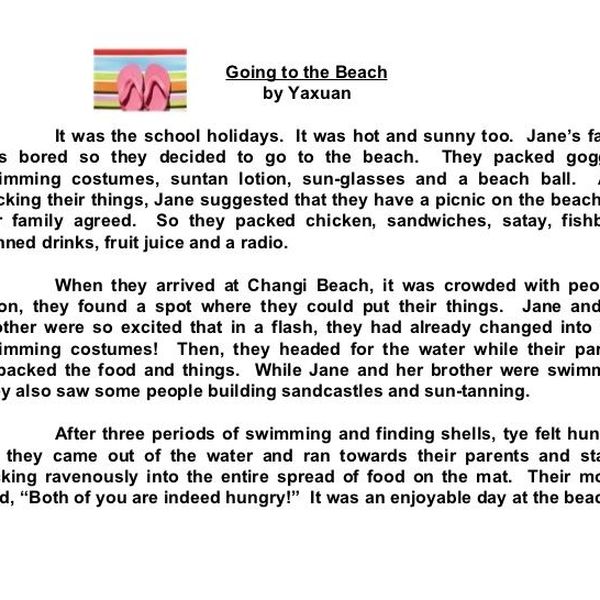 My School Picnic Essay Examples
