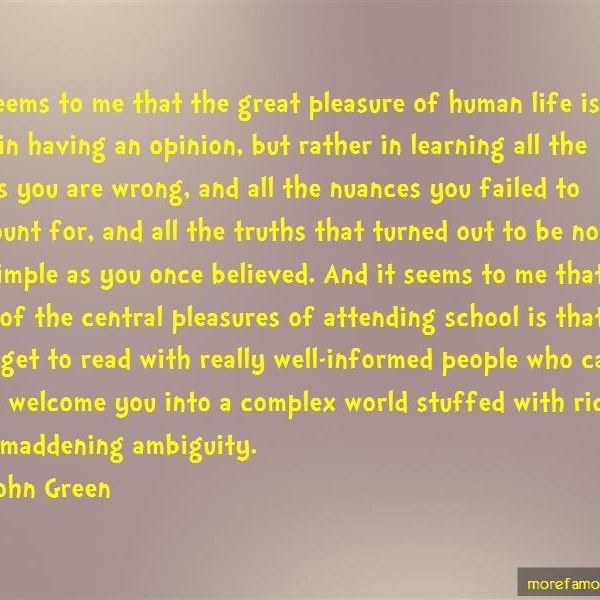 Pleasure Of School Life Essay Examples