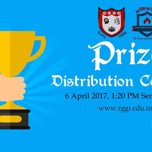 Prize Distribution Ceremony Essay Examples