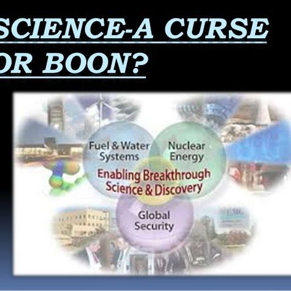 Science A Boon Or Bane Essay Examples