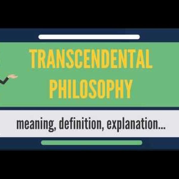Transcendental Philosophy Essay Examples