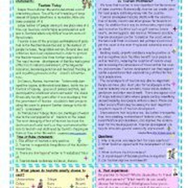 Two Sides Of Tourism Industry Essay Examples