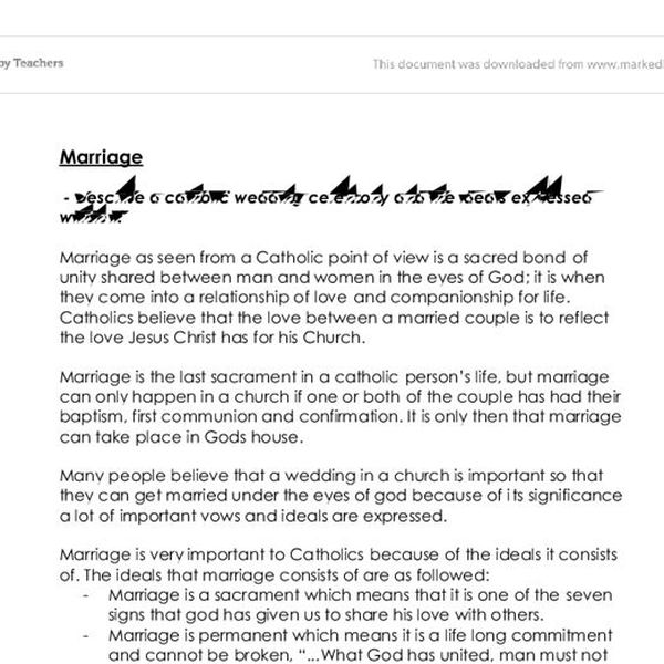 Wedding Ceremony I Attended Essay Examples