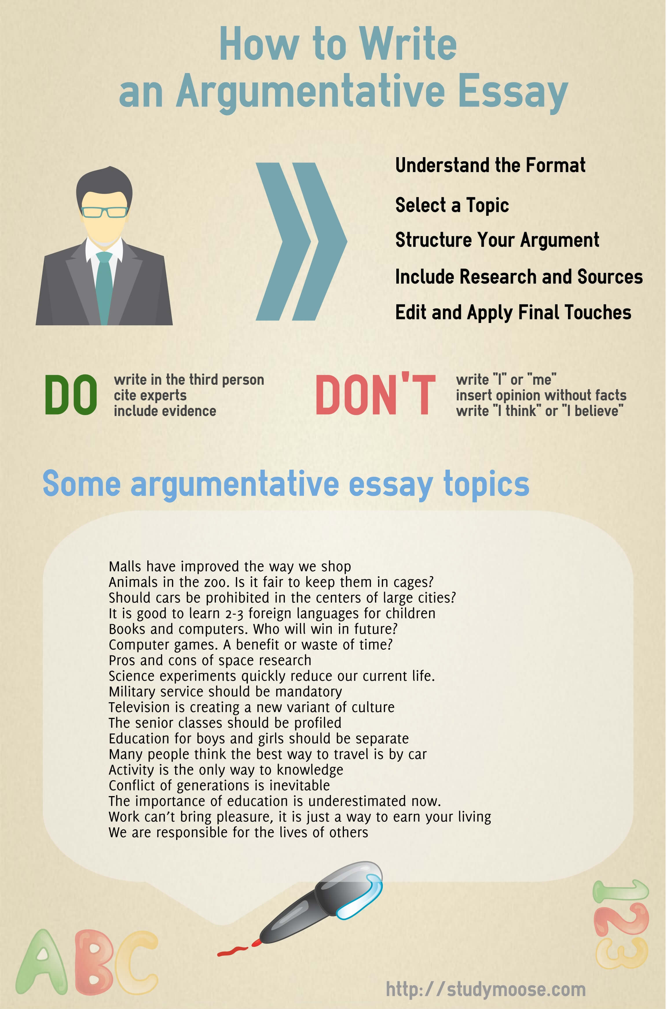 what are good argumentative essay topics