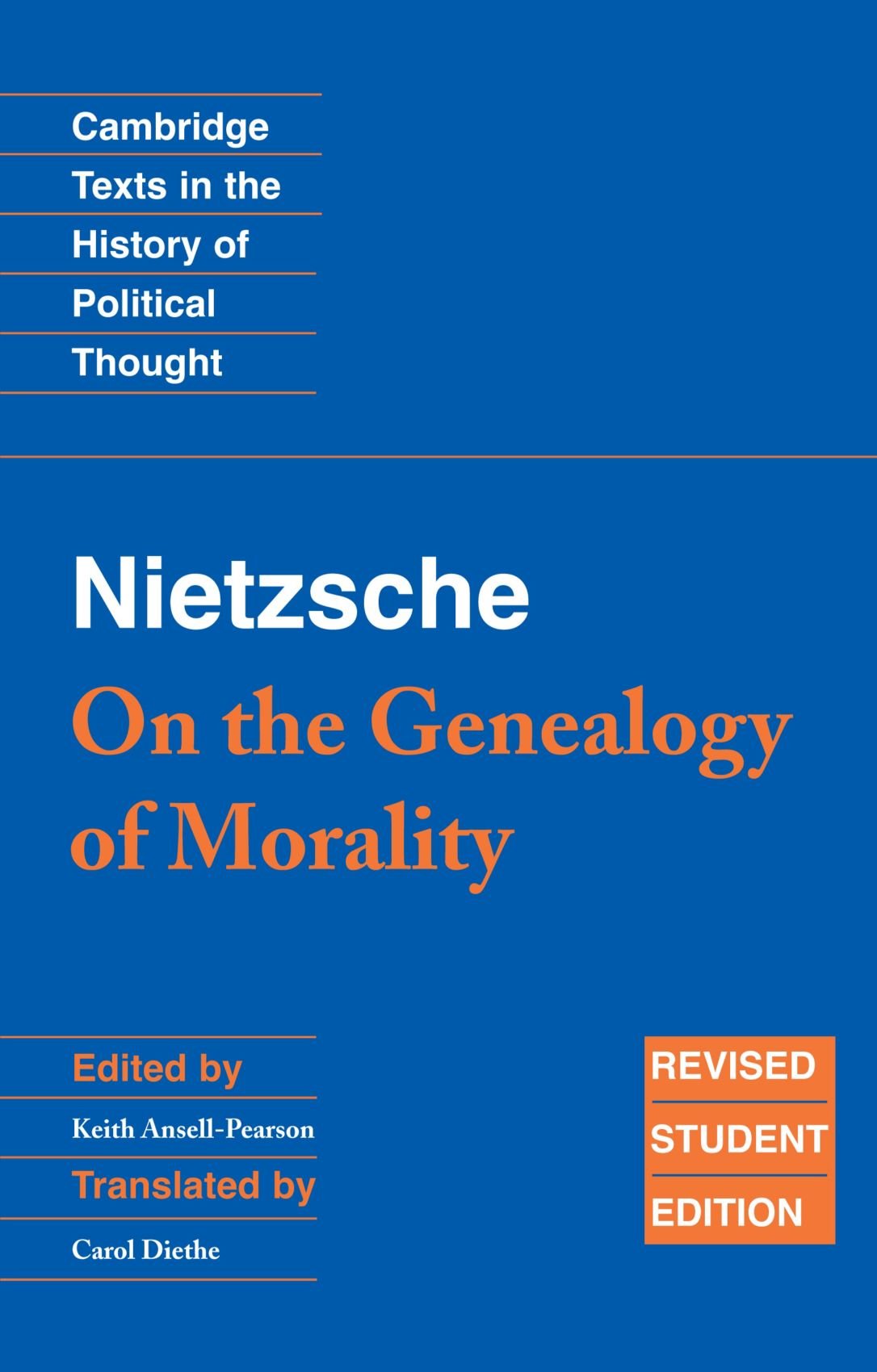 On the Geneanology of Morality