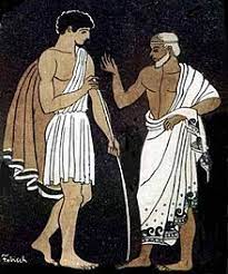 Telemachus in book Odyssey