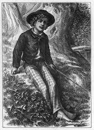 Tom Sawyer in book Huck Finn